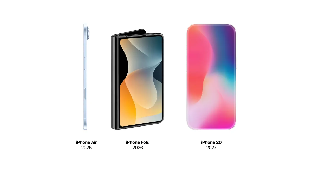 iPhone Air 2025, Foldable iPhone 2026, iPhone 20 Anniversary Edition, Apple iPhone redesign plan, iPhone 2025 news, foldable smartphone market