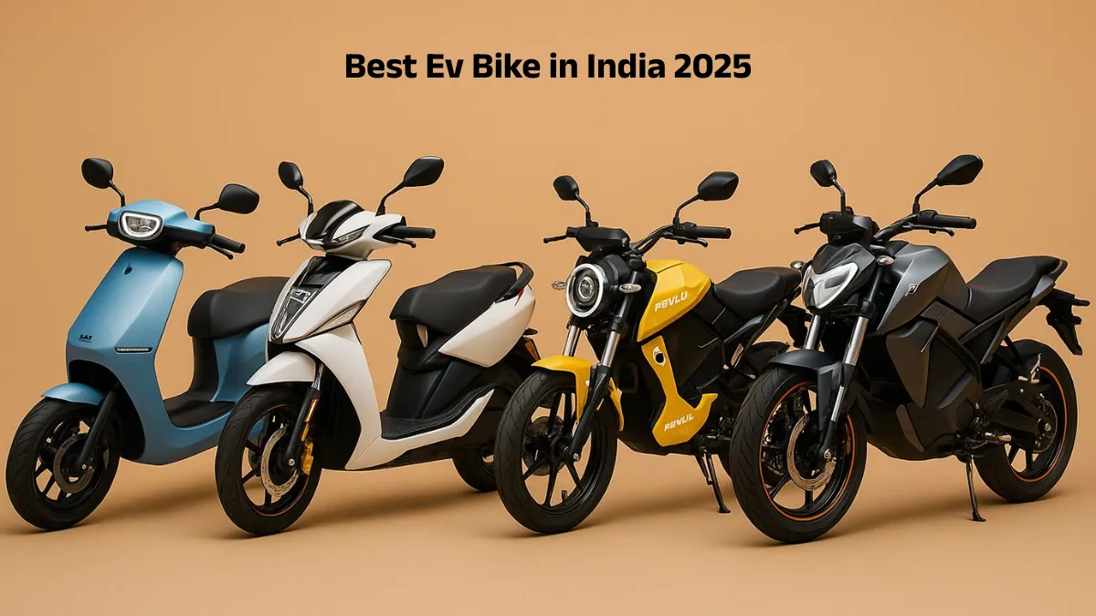 best EV bike India 2025, Ultraviolette F77 Mach 2, Ather Rizta award, Revolt RV400 best value