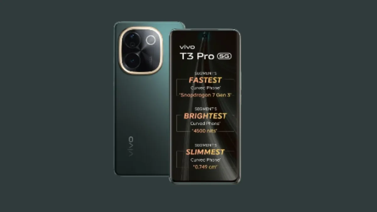 Vivo T3 Pro लॉन्च, Vivo T3 Pro स्पेसिफिकेशन्स, Vivo T3 Pro कीमत, Vivo T3 Pro 5G