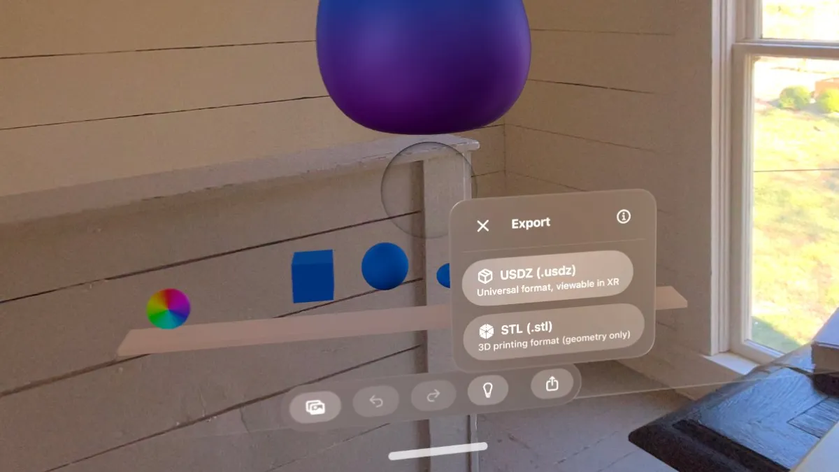 Apple Metaballs 3D App Update