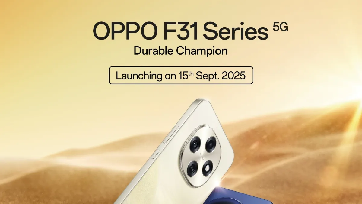 OPPO F31 5G launch India, OPPO F31 Pro+ specs, OPPO F31 price India, OPPO F31 durability features