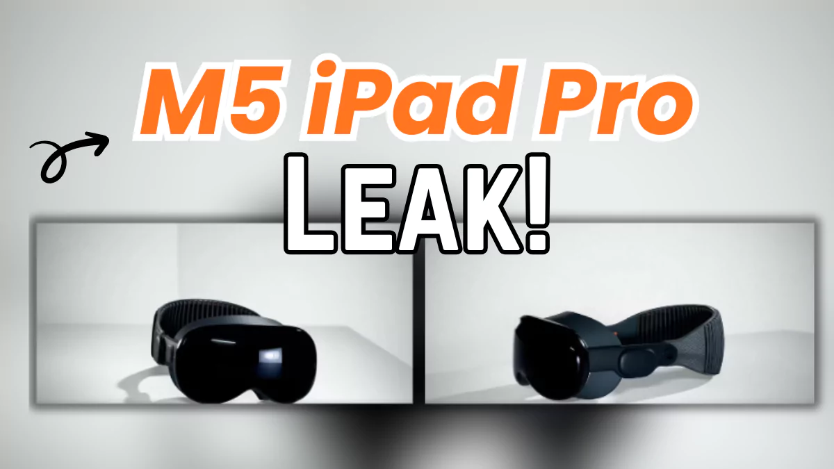 M5 iPad Pro leak, iPadOS 26, Apple October event 2025, M5 Vision Pro refresh, Space Black Vision Pro